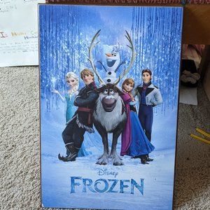 Official Disney Frozen 1 Poster with back hanger